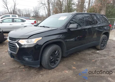 2021 Chevrolet Traverse Fwd Ls из США, поврежденный, VIN 1GNERFKW8MJ197510